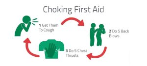 Basic first aid online course - seventh part (choking with foreign bodies)